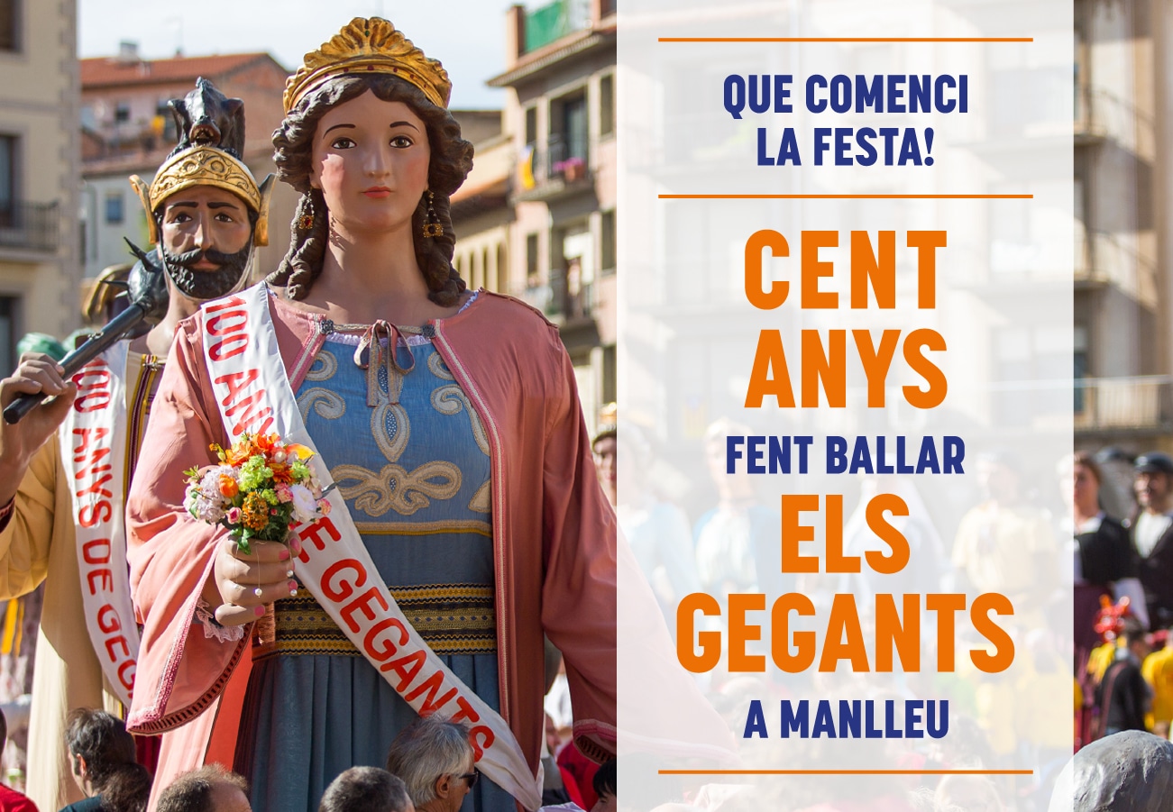 100 anys gegants a Manlleu