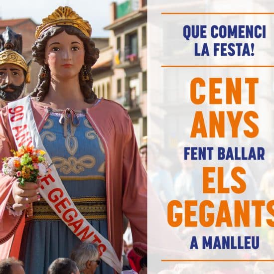 100 anys gegants a Manlleu